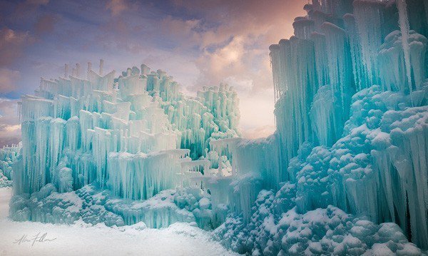 晶莹剔透之美：70图饱览全球最美雪景