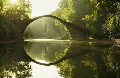 人造景观融入自然 16座世界上最梦幻的桥