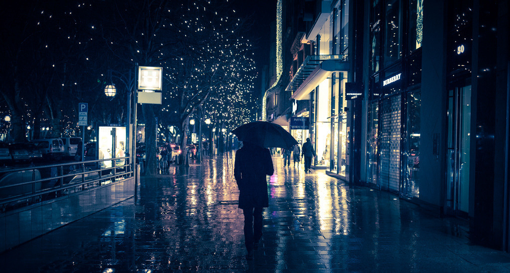 伞下的世界 在雨天拍下不一样的美妙光景