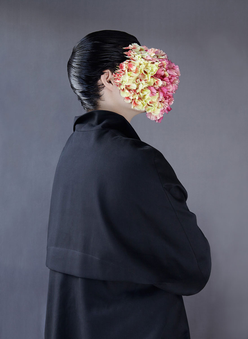 灵感来自蒲公英 拍摄以花为主体的时尚肖像