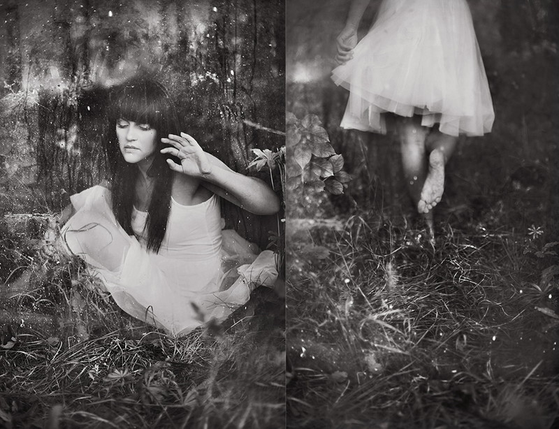 梦幻灵动的肖像摄影 灵感来自神秘森林 