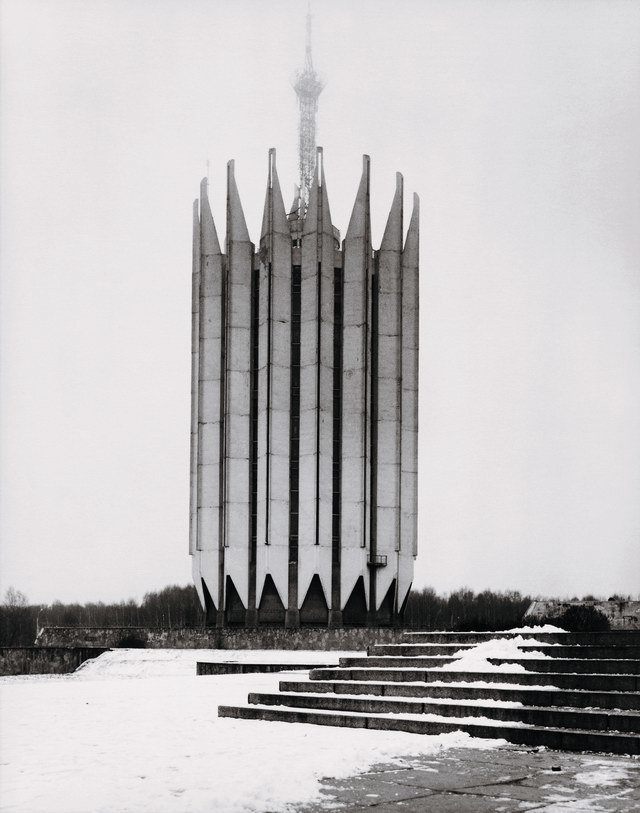 奇妙的建筑影像 前苏联极具未来感的建筑摄影作品