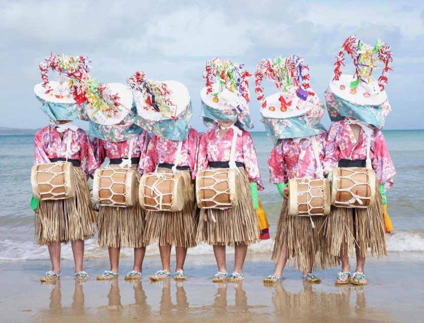 摄影师的妖怪之岛 纪录日本传统祭典各种奇装