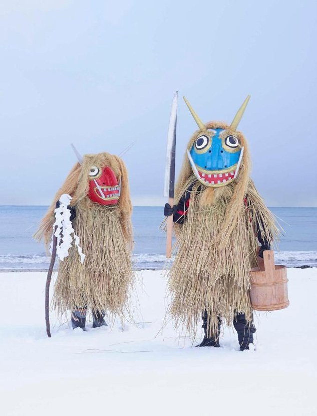 摄影师的妖怪之岛 纪录日本传统祭典各种奇装