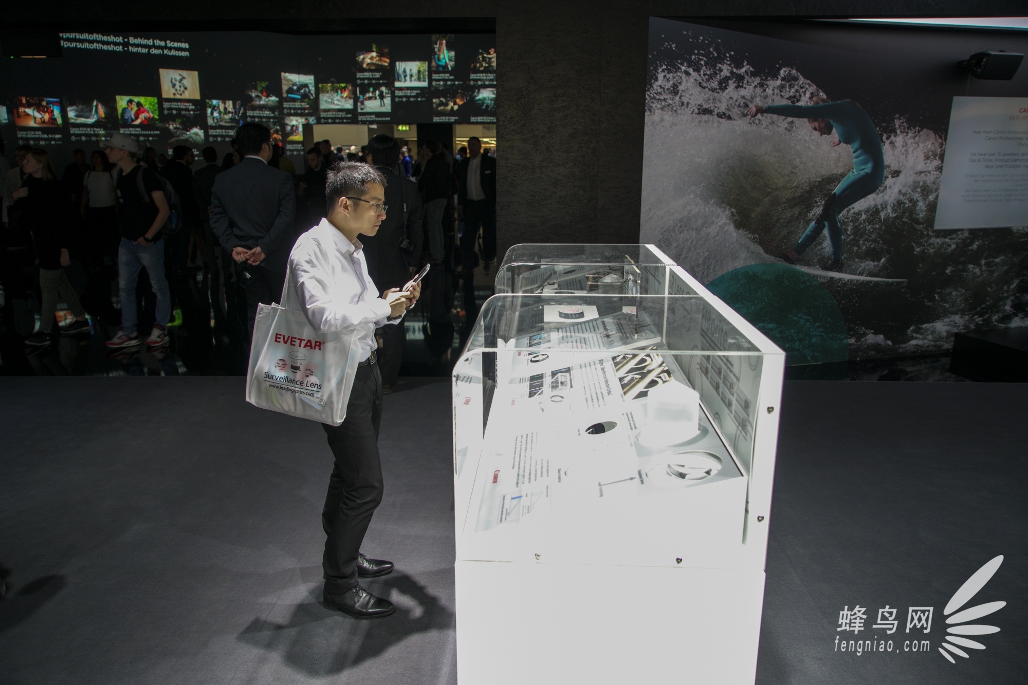 5D4领衔众多新品 佳能展台现场报道