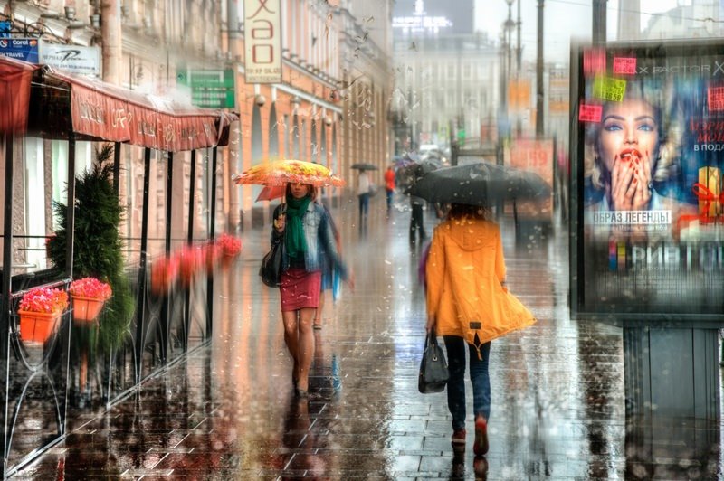 享雨中的宁静气息　领略圣彼得堡的雨中浪漫