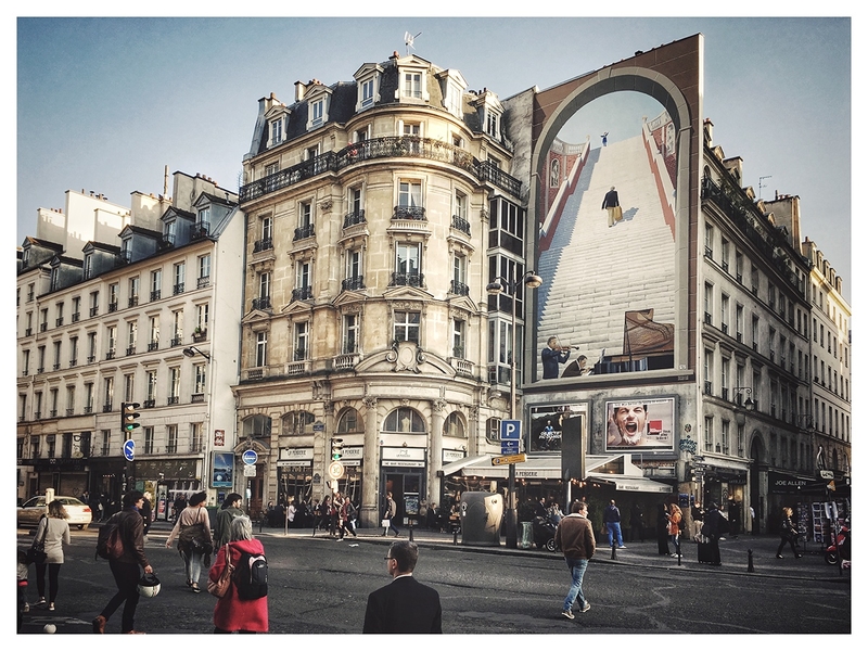 手机画幅里的宁静巴黎 古老且浪漫的地域
