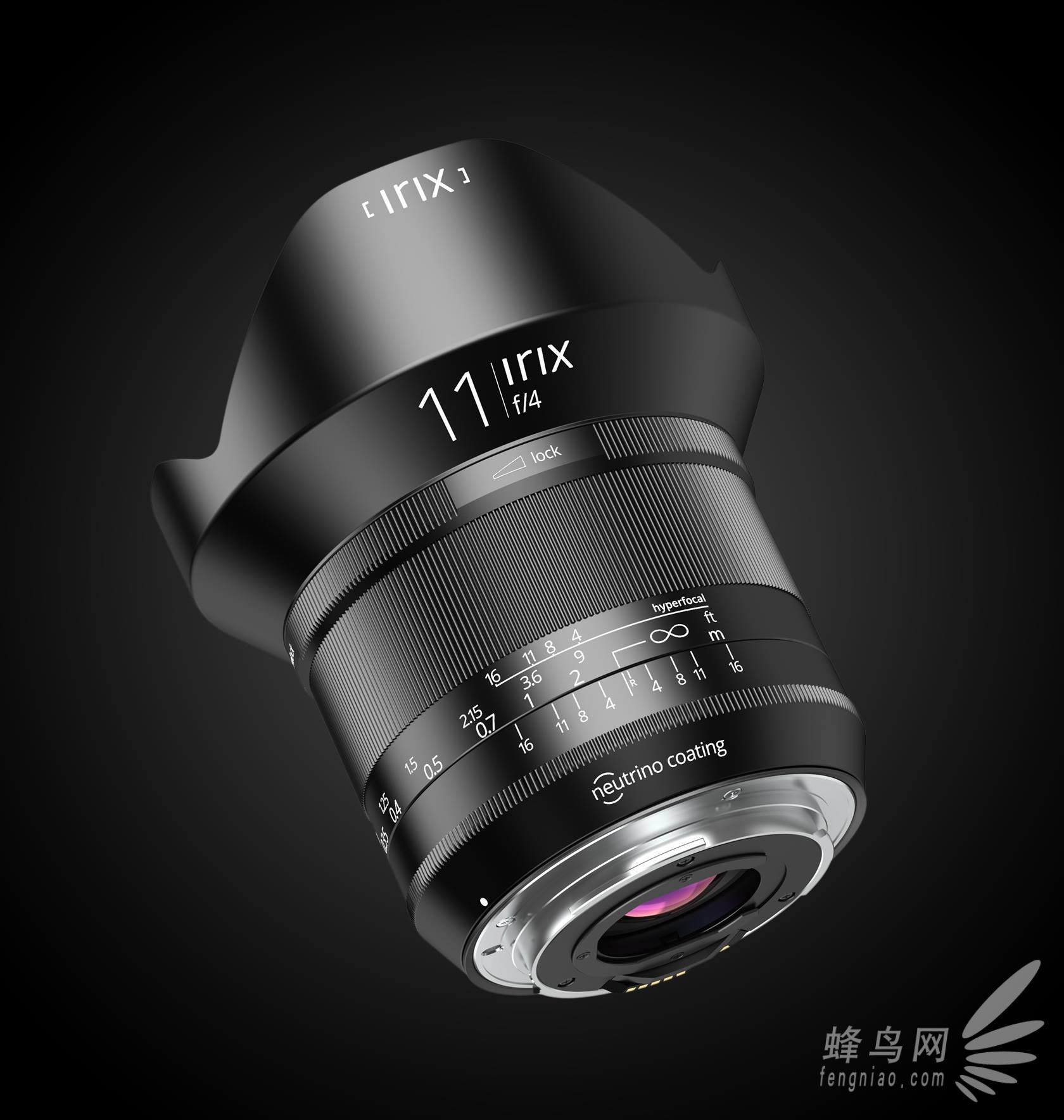 瑞士新晋镜头品牌Irix发布11mm f\/4广角镜头