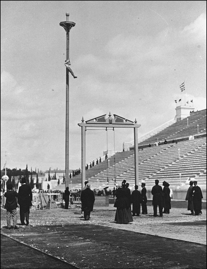 120年前的奥林匹克 1896年第1届雅典奥运会现场