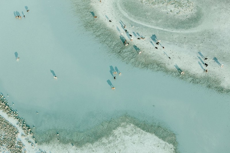 清新淡雅的航拍摄影展现博茨瓦纳的神奇美景