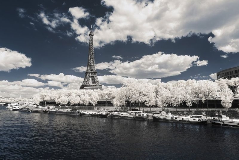 红外摄影下的巴黎依然美 路易皮埃尔一世图集
