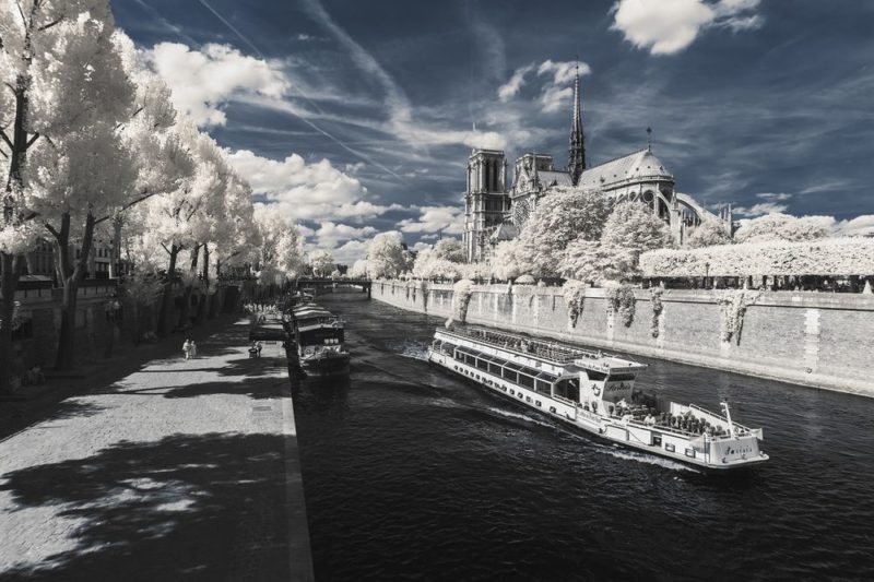 红外摄影下的巴黎依然美 路易皮埃尔一世图集