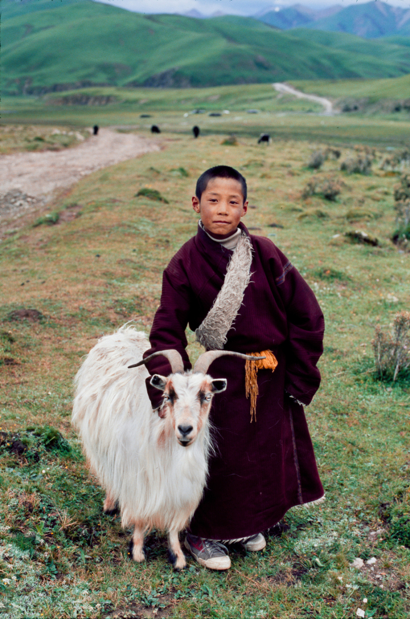 斯蒂夫·麦凯瑞的西藏肖像 记录淳朴美丽的面孔