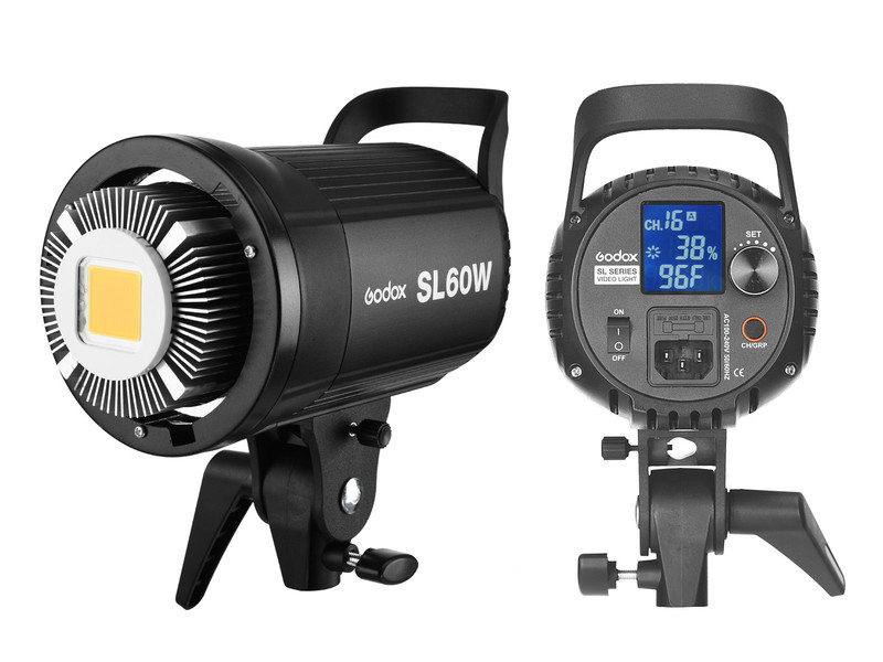 兼容各种影室附件 神牛LED摄影灯SL-60W售560