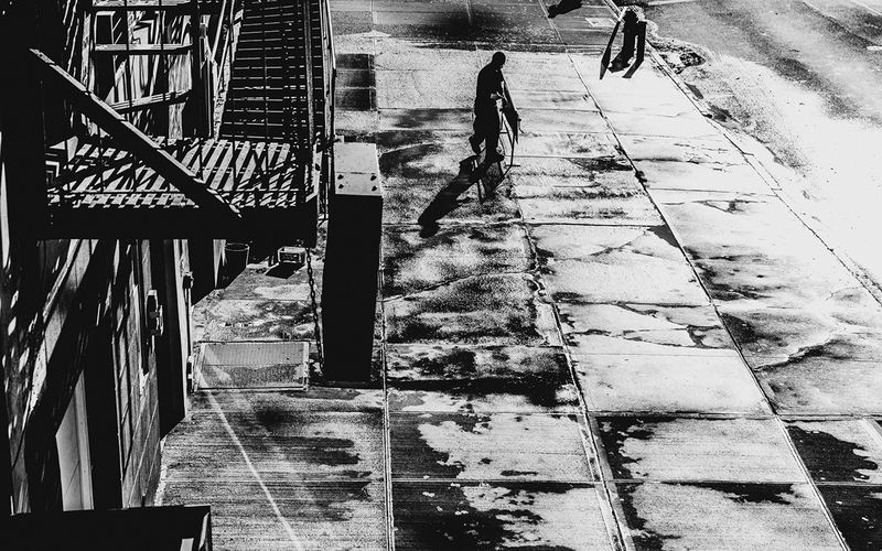 轻松宁静的纽约街头 宛如电影般的临场画面
