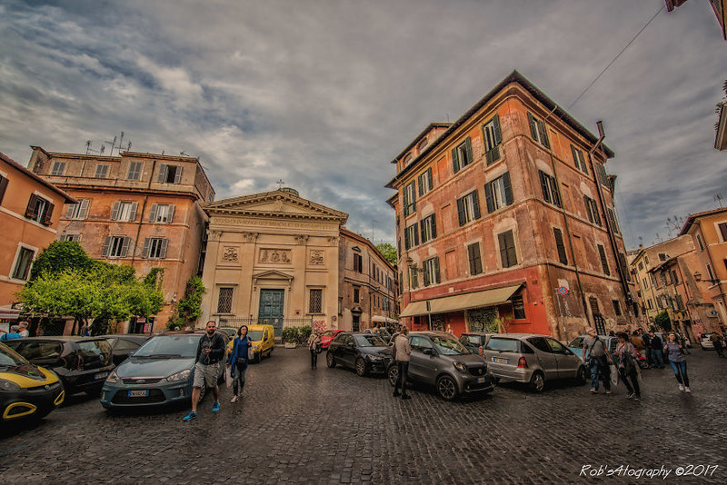 意大利的圣城首都 经典罗马的街头日常