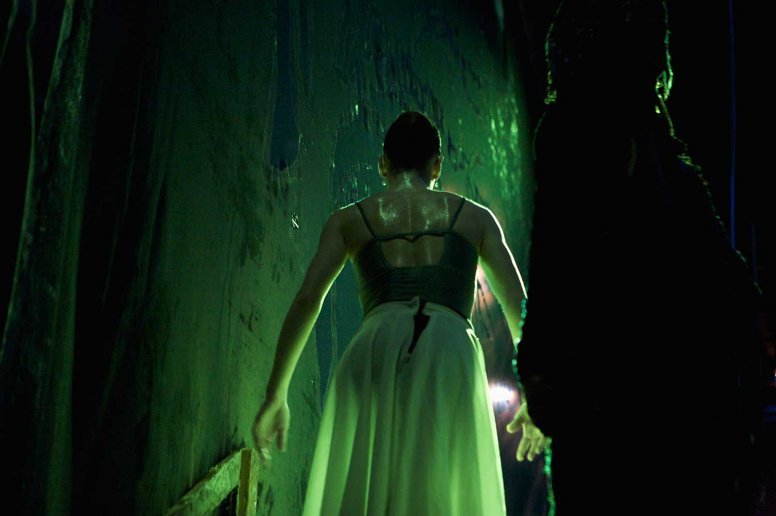 黑暗中的美丽天使 幕后的芭蕾舞者幻影身姿