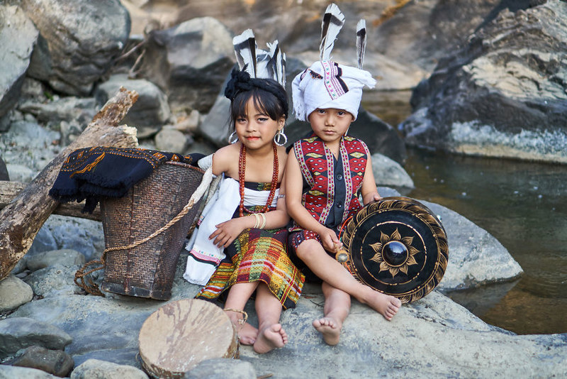 被世界遗忘的部落 印度北部的Kuki部落