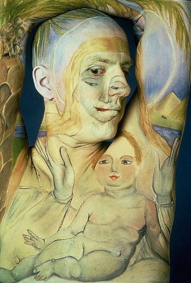 人体彩绘的极致玩法 油画与人体美学的结合