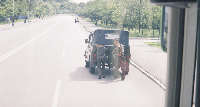 探寻神秘的国度 细腻颗粒下的朝鲜街头