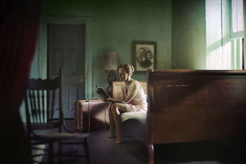 致敬大师Edward Hopper 细腻阴郁的空间肖像