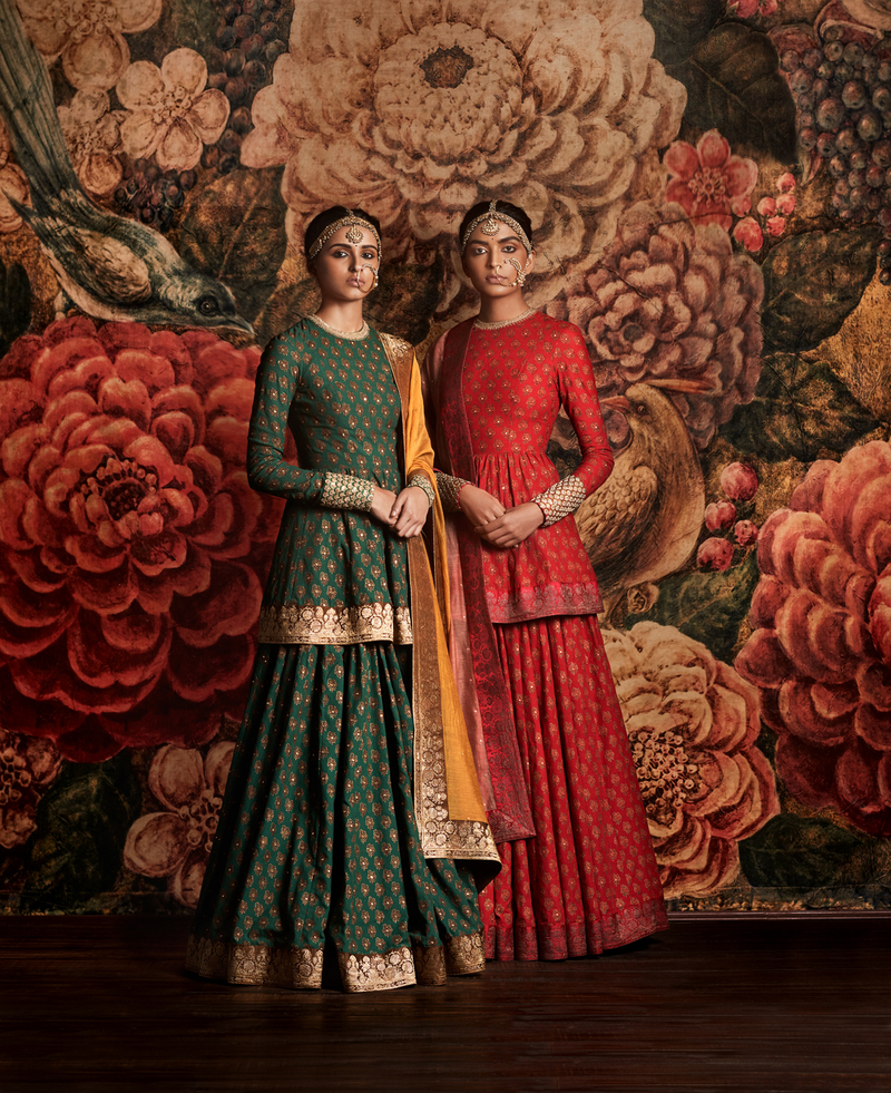 印度传统服装的绝佳魅力 复古风碰撞精致的图案