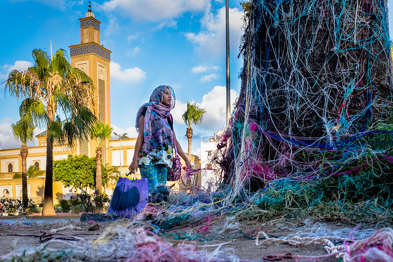 灿烂的异域魅力 摩洛哥街头的纷彩生活气息