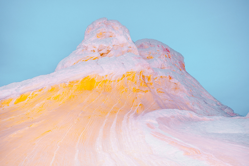 抽象的峡谷摄影作品 干净整洁的风光摄影