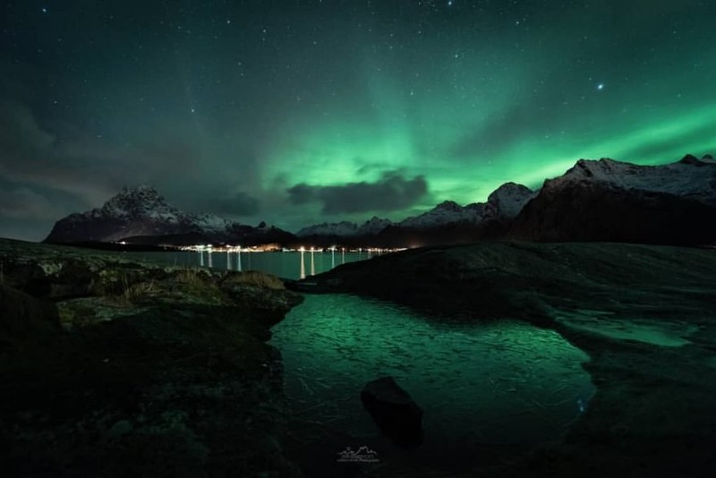 令人震撼的天文现象 挪威的绚丽极光