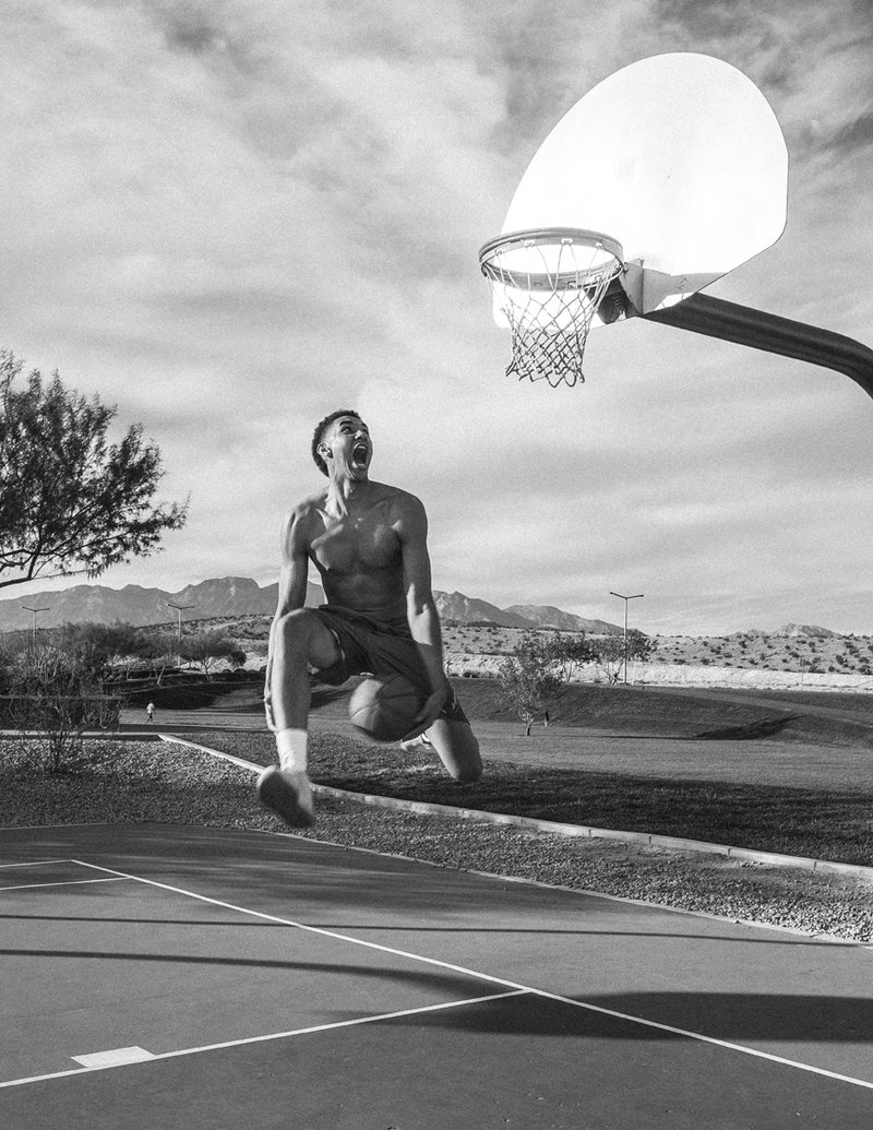 追随篮球的体育精神 NBA篮球明星的肖像