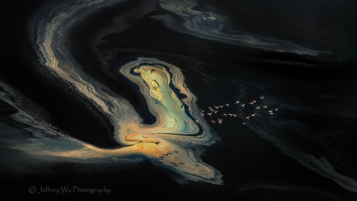 航拍之年—外星世界麦加底湖（三部之一）
