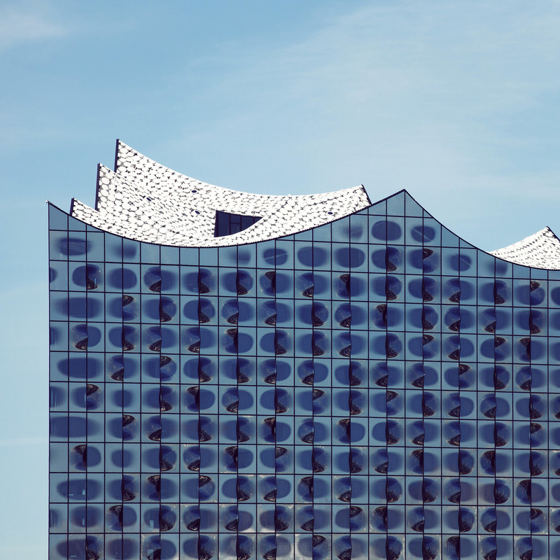 现代建筑诠释德国汉堡 烘托城市的艺术感