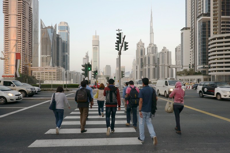 阿拉伯的当代奇幻街头 见证新兴现代都市的崛起