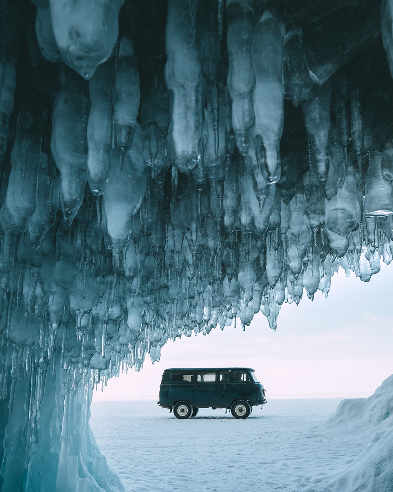 冰封的贝加尔湖 走进纯粹的寒冷世界