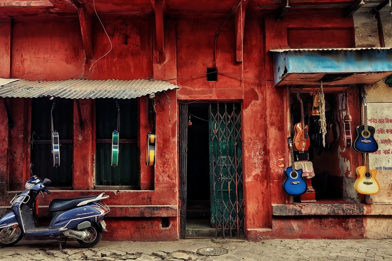 她眼中的印度街头色彩 氛围十足的异域风情