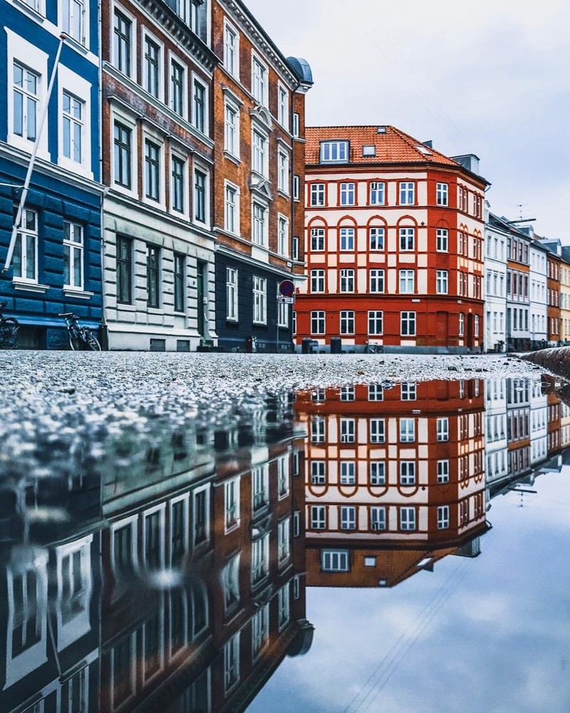 谁说北欧只有冷冰冰 看看丹麦街头的色彩建筑