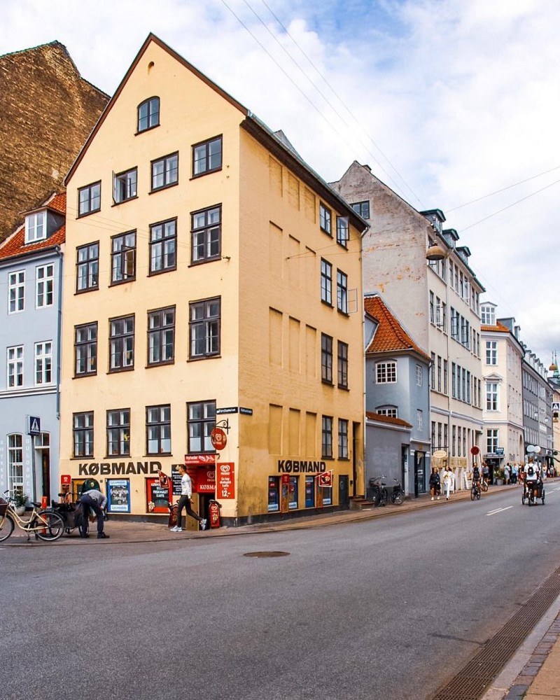 谁说北欧只有冷冰冰 看看丹麦街头的色彩建筑