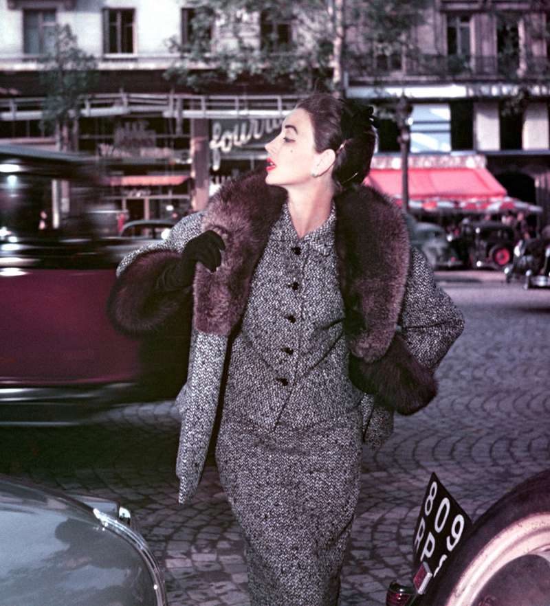 50年代的时尚嗅觉 法兰西的时尚与浪漫
