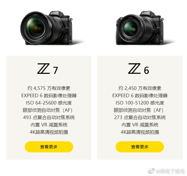 增加对z 50mm f/12 s镜头支持 尼康z6/z7发布固件更新