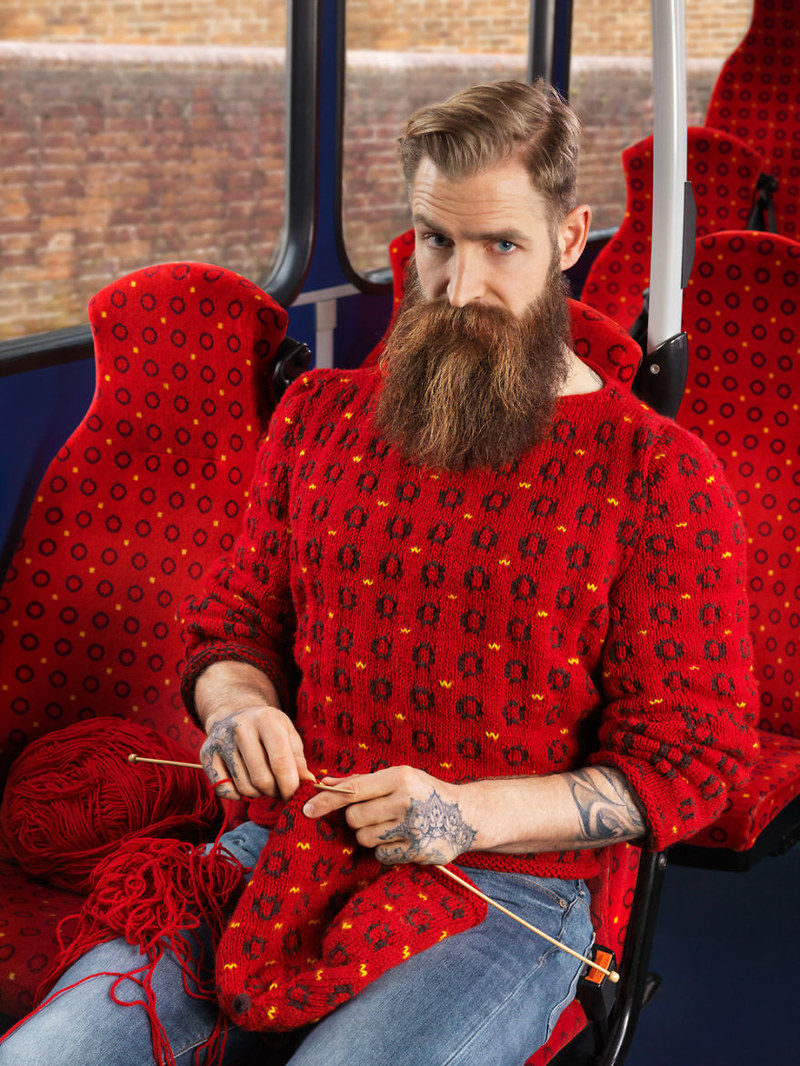 编织的魅力 和背景融为一体的创意人像