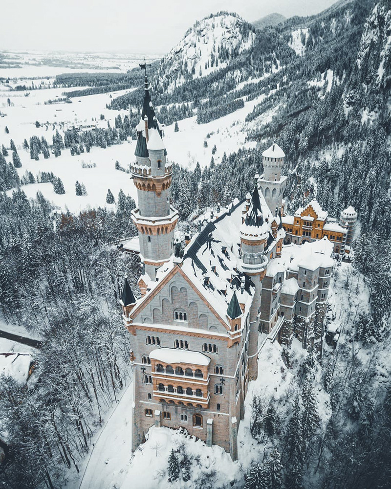 是否是你梦中的冬日 童话般的梦幻雪景