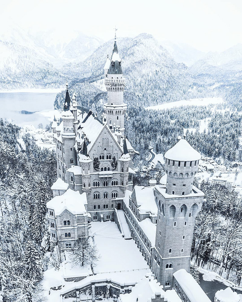 是否是你梦中的冬日 童话般的梦幻雪景