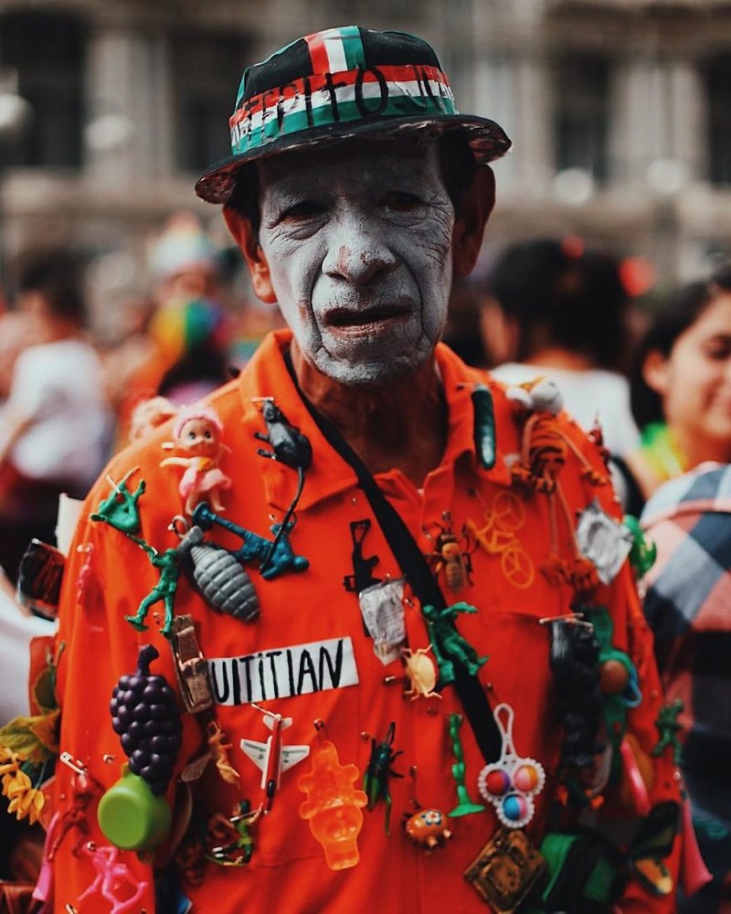 墨西哥国庆日狂欢 发现街头的热情面孔