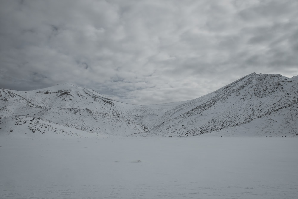 新西兰的冬日滑雪场 猎取自然的雪原美景