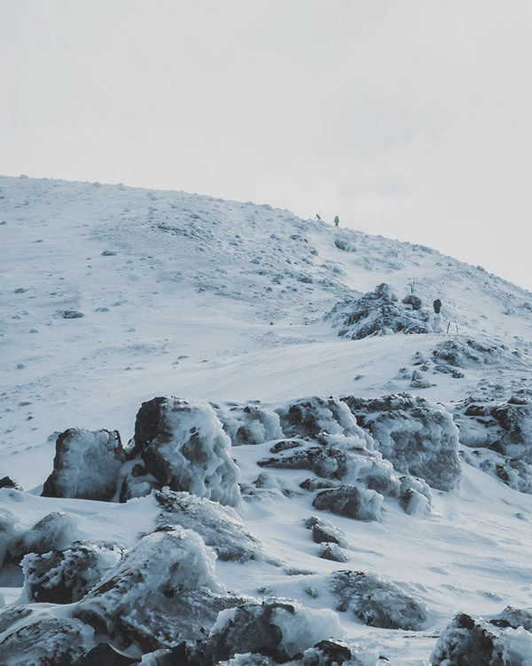 新西兰的冬日滑雪场 猎取自然的雪原美景