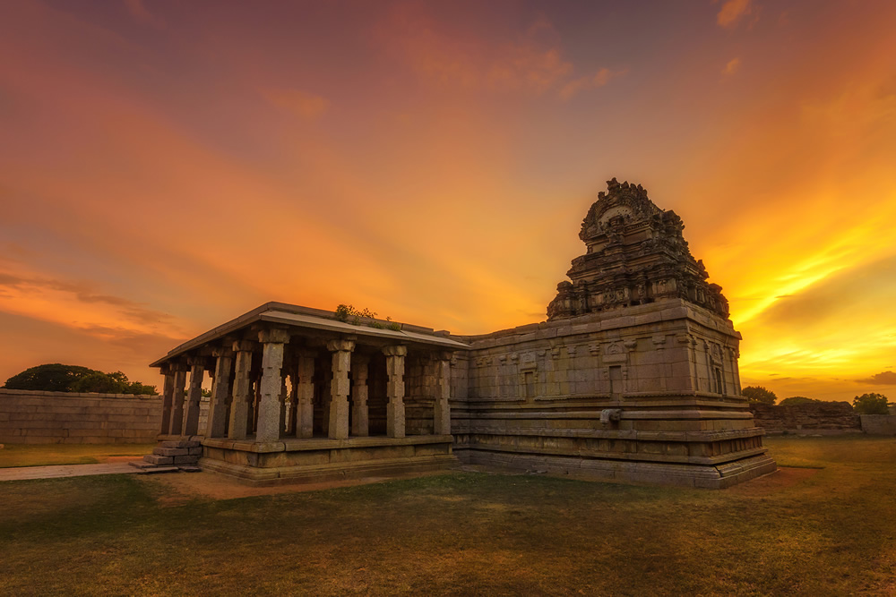 神秘的历史文明 探索印度的古老寺庙