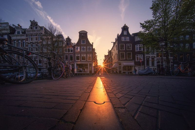 阿姆斯特丹的色彩 浪漫宁静的都市风情