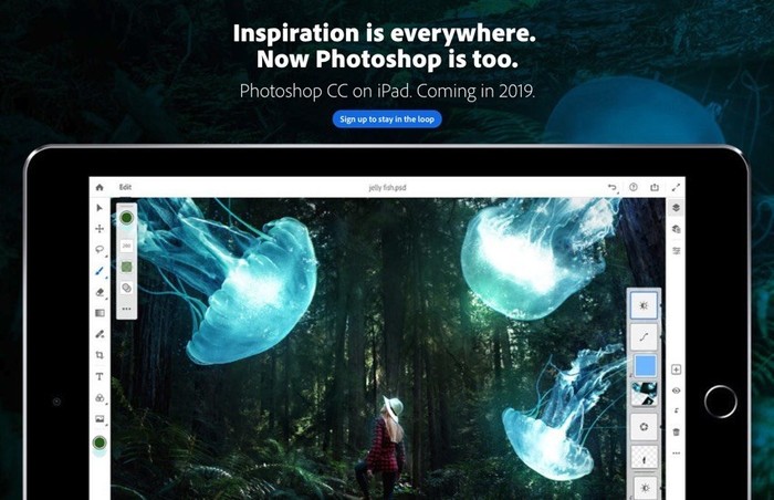 AdobePhotoshop CC for iPadע