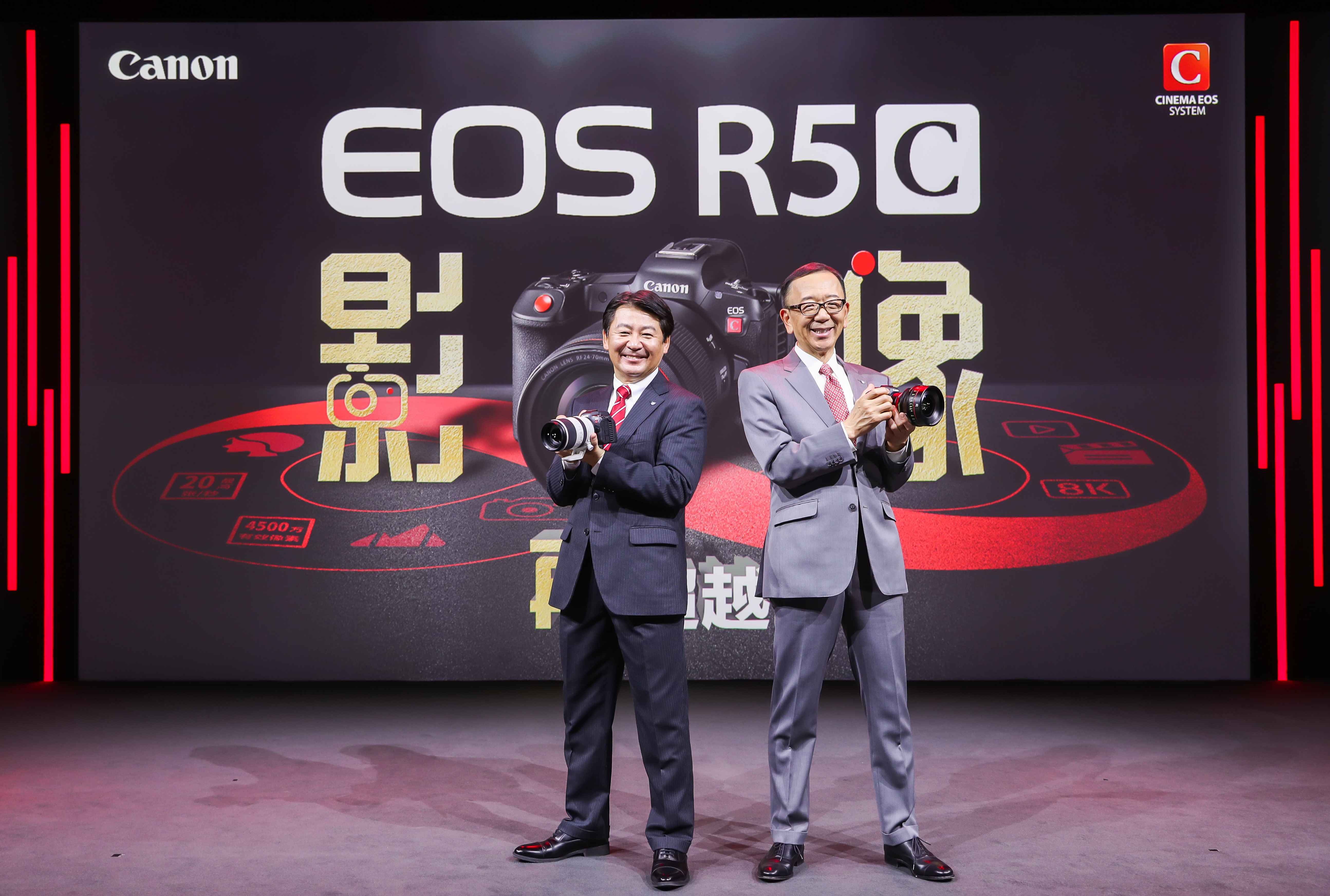 对上市销售充满期待 佳能EOS R5 C发布专访