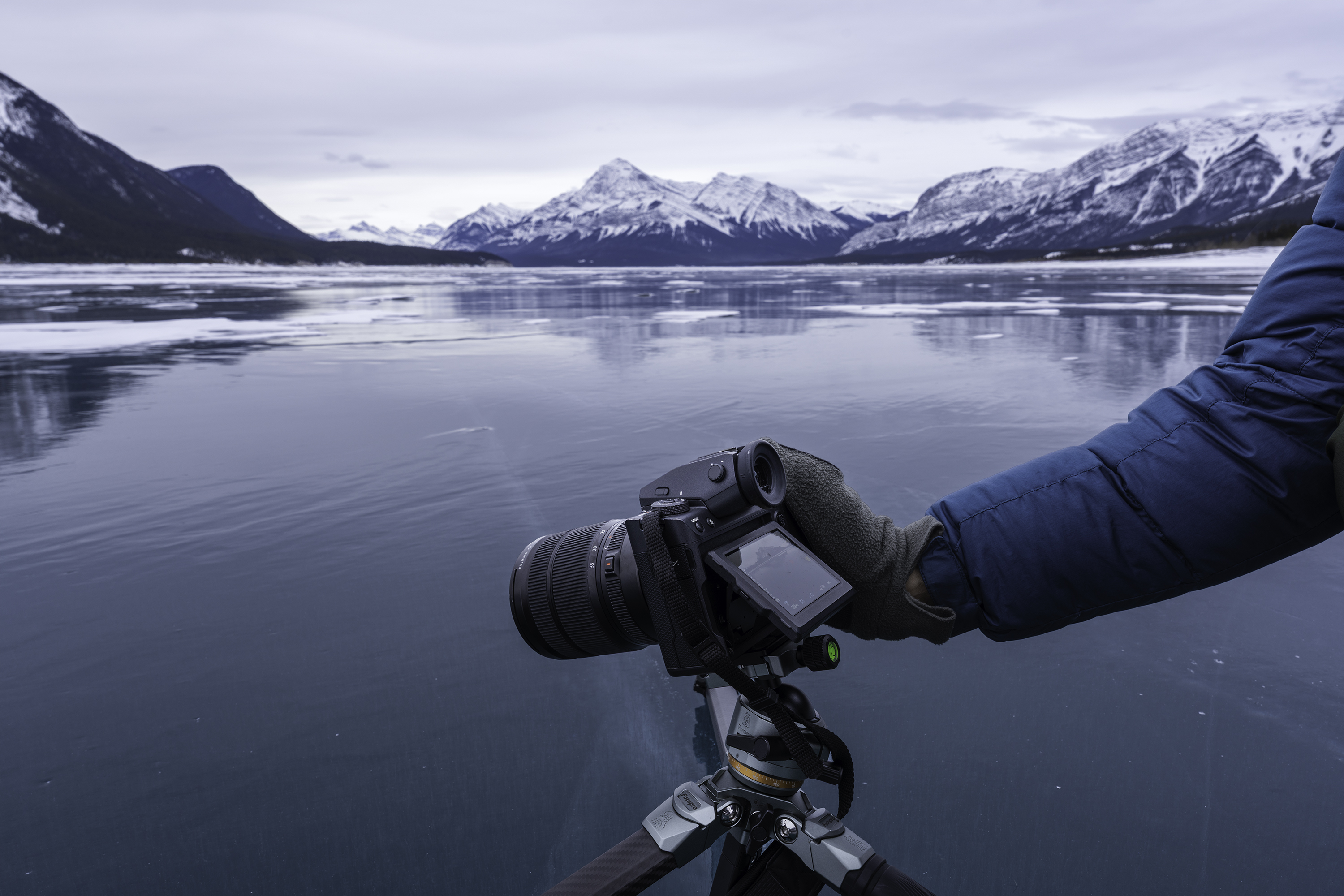 ѩԭ�ϵĹ�Ӱ����  ��ʿGFX100 II